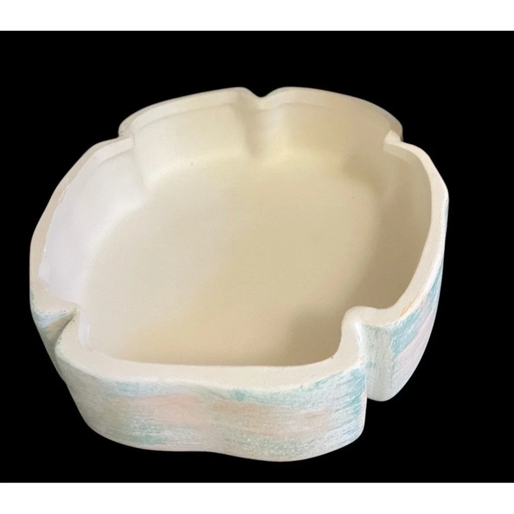 Sand Dollar Trinket Box Home Decor Small Pastel Multicolor